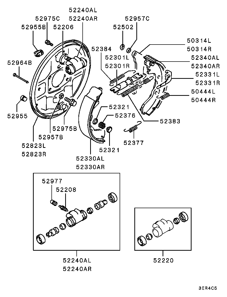 Subaru MB85 8684 - Əyləc Başlığı Dəsti furqanavto.az