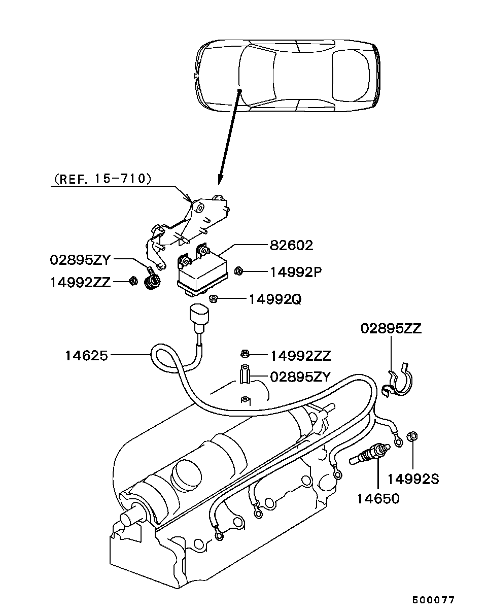 Mitsubishi M 816 732 - İşıqlandırma şamı furqanavto.az