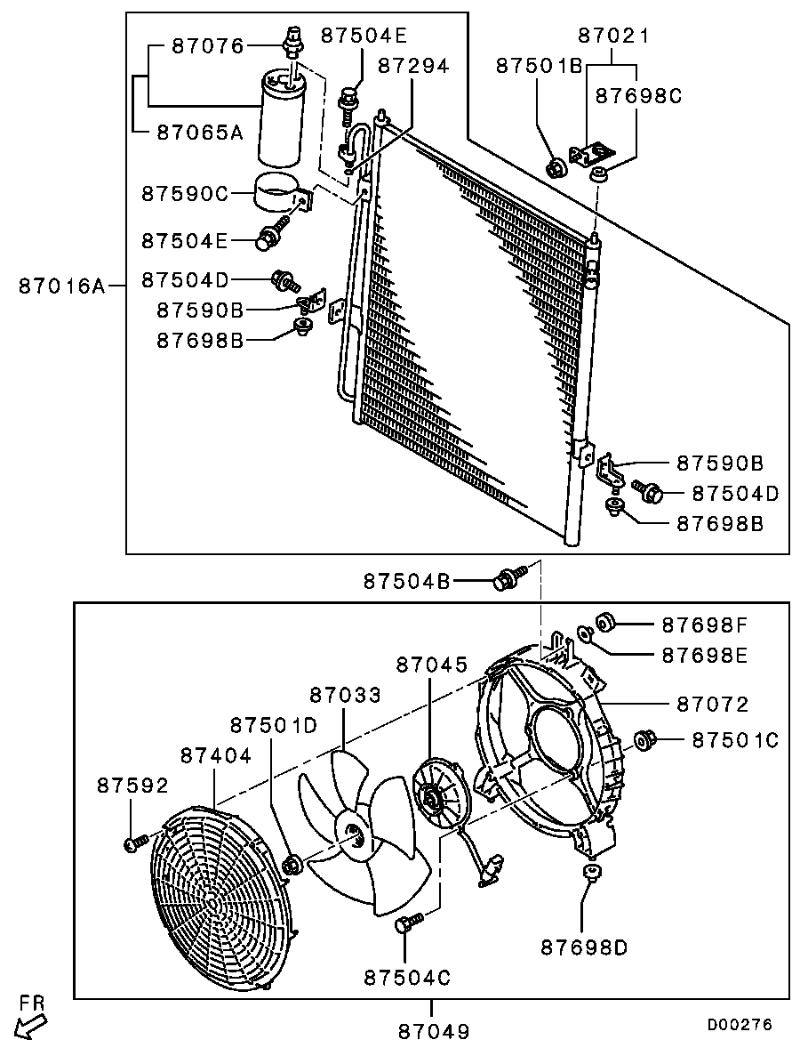 Mitsubishi 7812A095 - Quruducu, kondisioner furqanavto.az