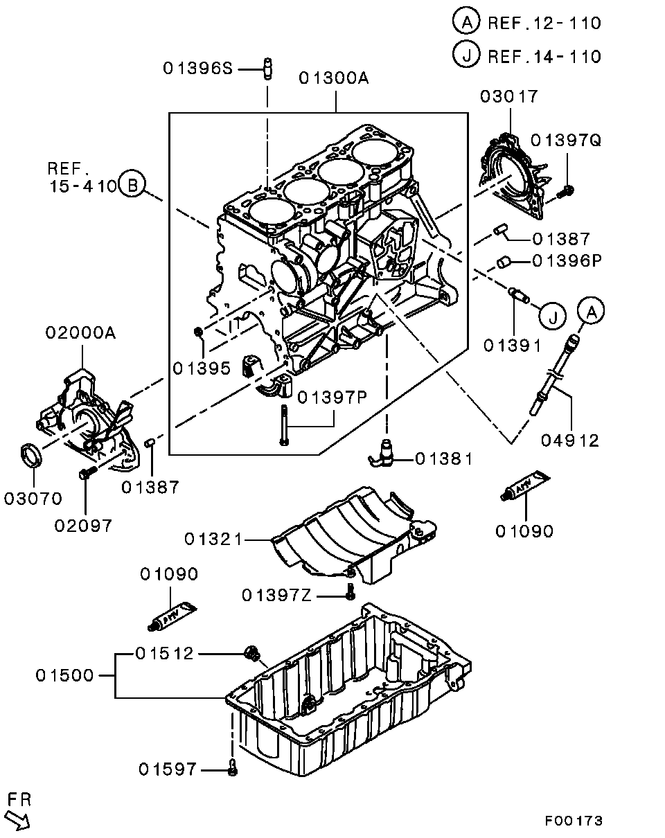 Mitsubishi MN980012 - Vil möhürü, krank mili furqanavto.az