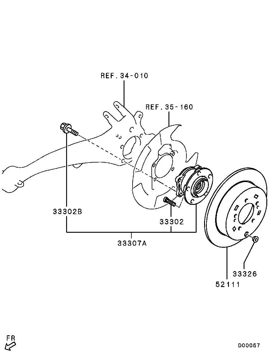 Jeep 4615A035 - Əyləc Diski furqanavto.az