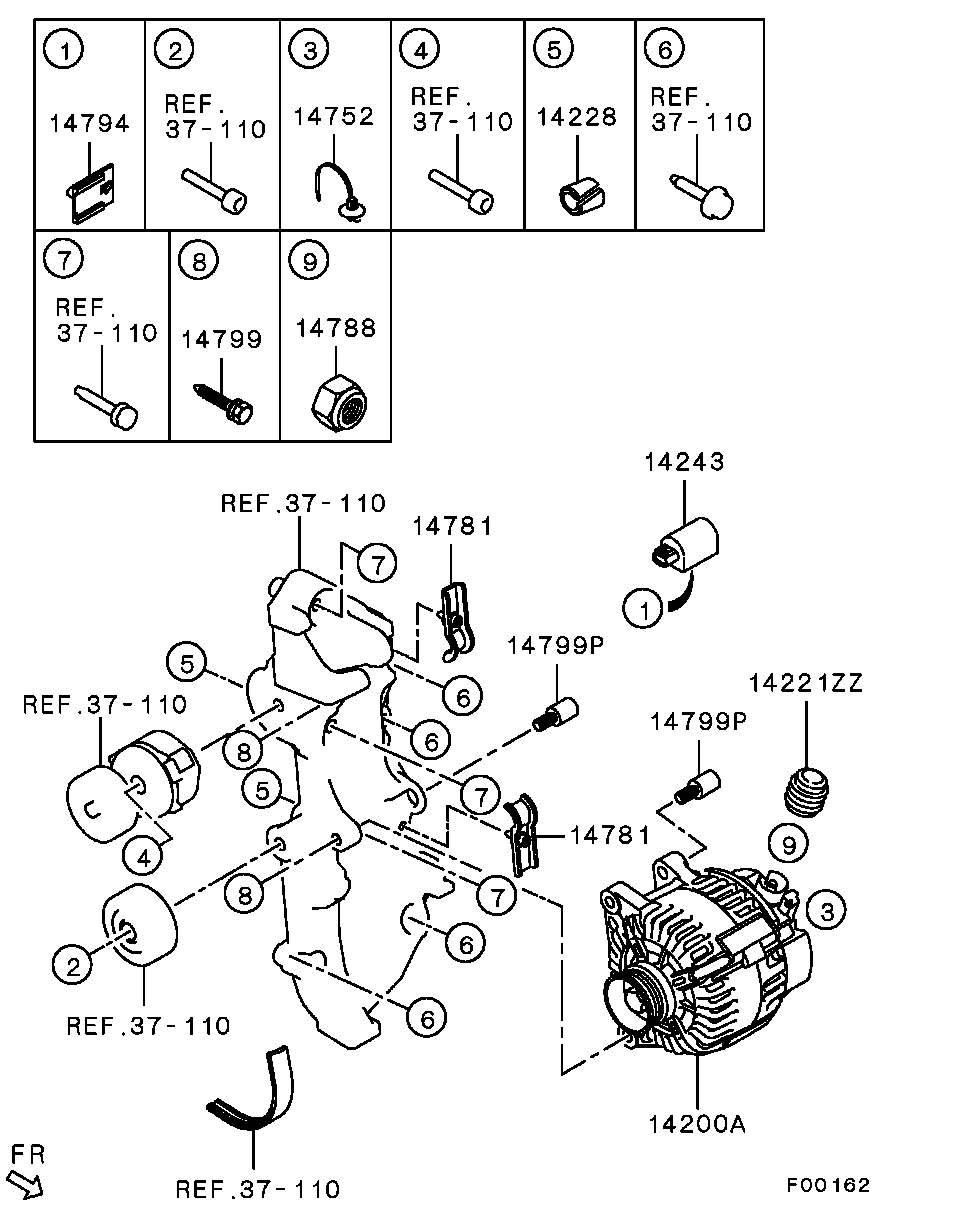 CITROËN 1800A138 - Alternator furqanavto.az