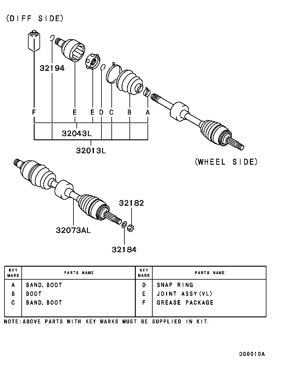 OM MR912135 - Birgə, ötürücü val furqanavto.az