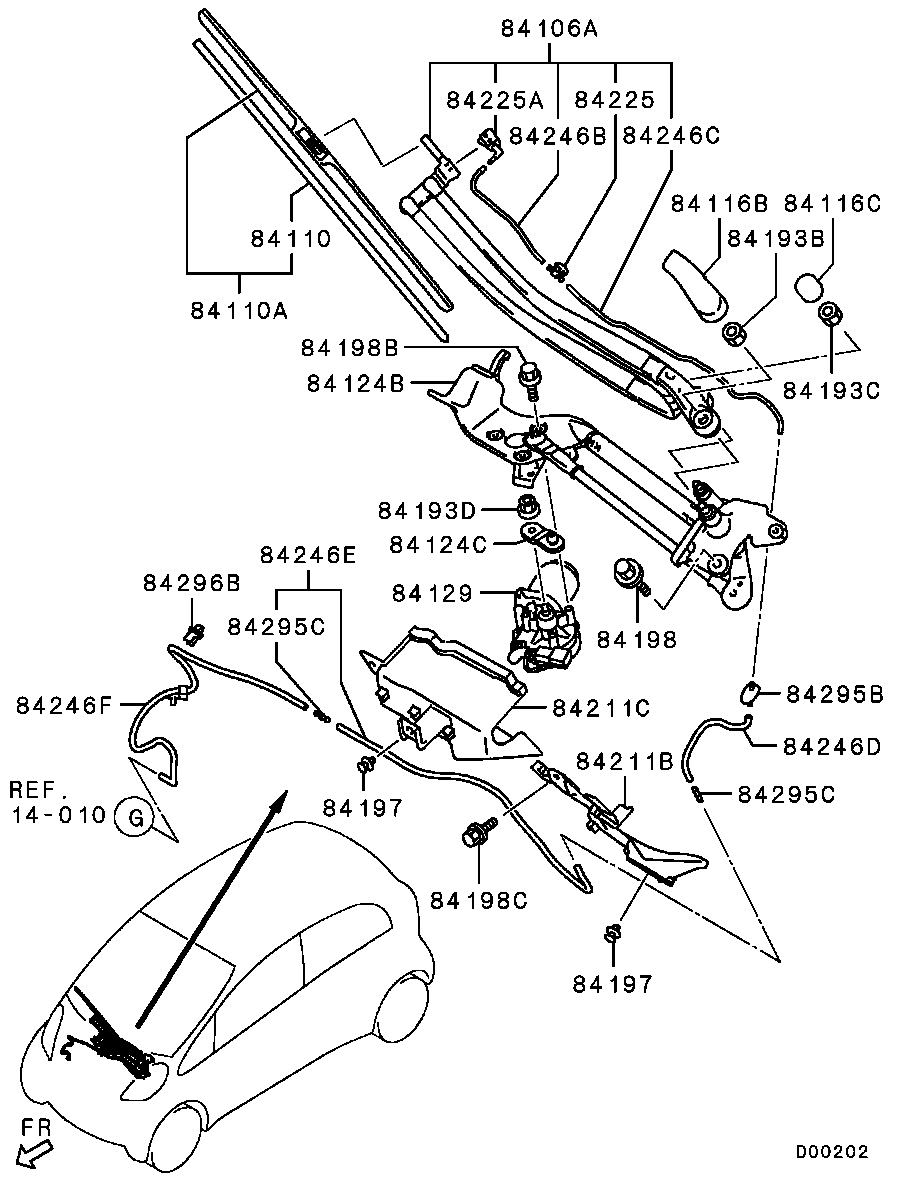 Mitsubishi 8250A277 - Sülən Bıçağı furqanavto.az