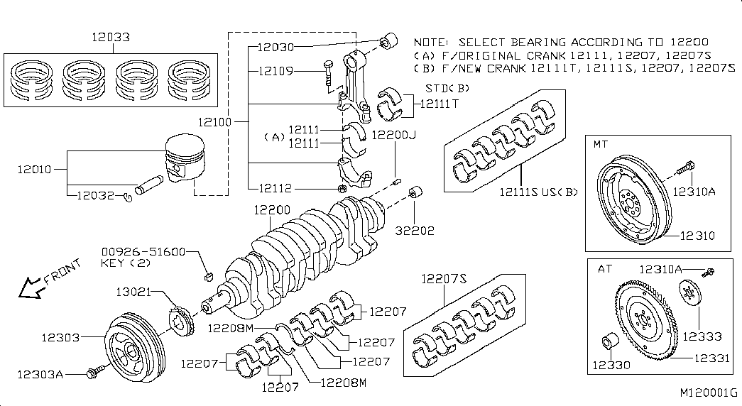 Infiniti 13021EB300 - SPROCKET-CRANKSHAFT furqanavto.az