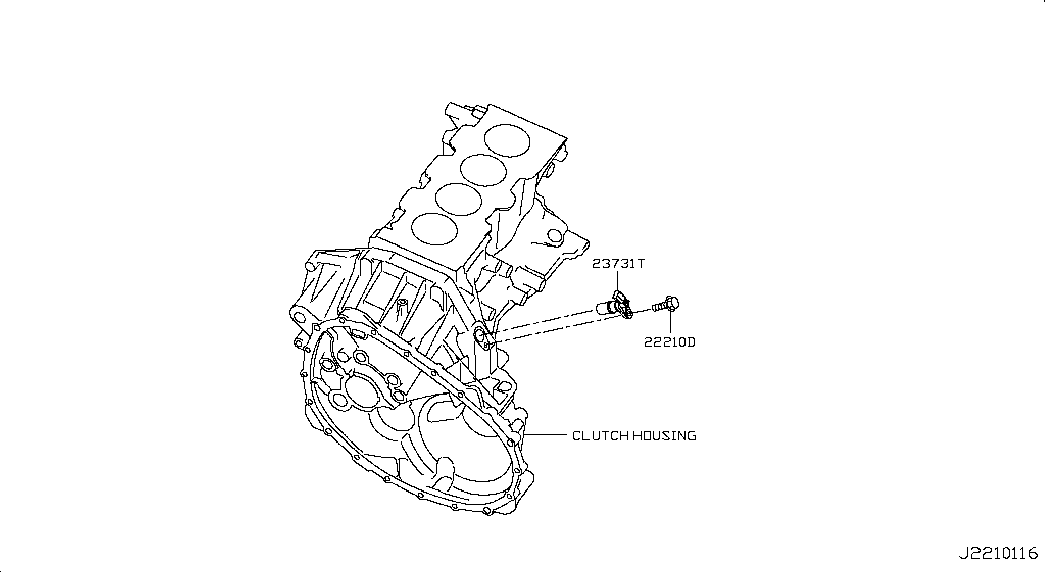 NISSAN 23731BC42B - Sensor, krank mili nəbzi furqanavto.az