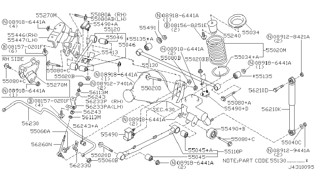 Infiniti 562600W001 - Çubuq / Strut, stabilizator furqanavto.az