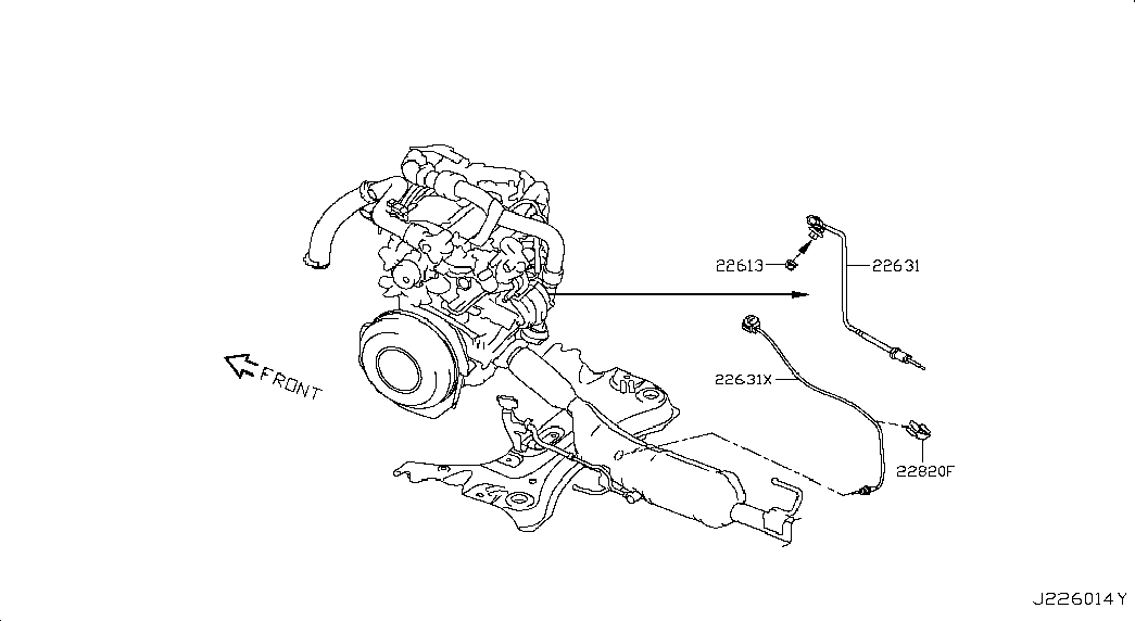 RENAULT 2263000Q1J - ENGINE COOLANT TEMPERATURE SENSOR furqanavto.az