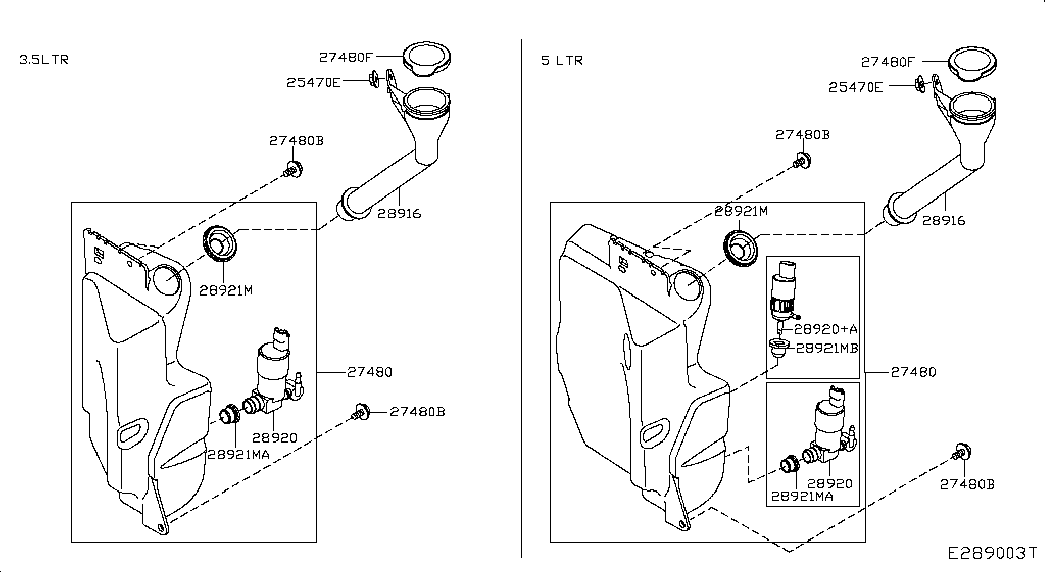 NISSAN 28910 JD000 - Yuyucu maye çəni, pəncərənin təmizlənməsi furqanavto.az