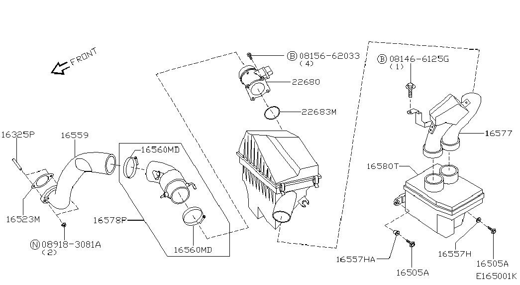 NISSAN 22680 7J600 - Hava Kütləsi Sensoru furqanavto.az