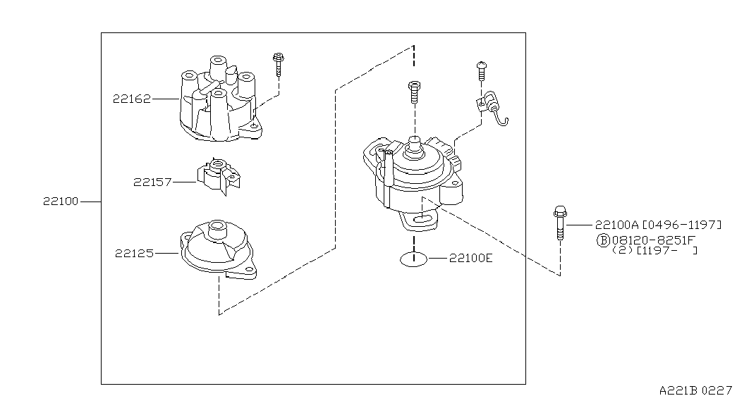 NISSAN 22131-53J10 - Vil möhürü, eksantrik mili furqanavto.az