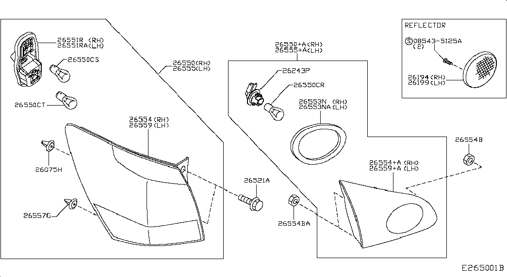 NISSAN 26555-JD000 - STOP SOL furqanavto.az