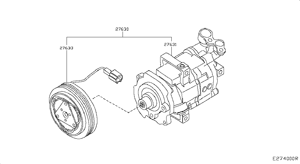 RENAULT 92600BR21A - Kompressor, kondisioner furqanavto.az