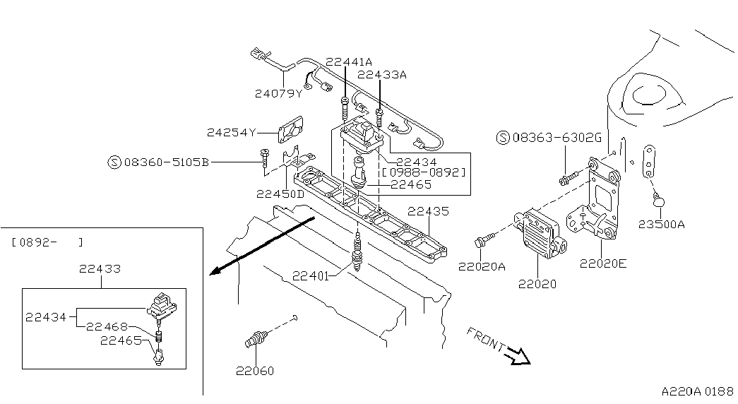 NISSAN 22401-58S15 - Buji furqanavto.az