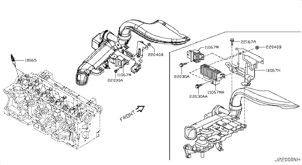 NISSAN 1106700Q0A - İdarə Bölməsi, işıqlandırma şamı sistemi furqanavto.az