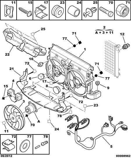 PEUGEOT 1308.K7 - Fen, radiator furqanavto.az