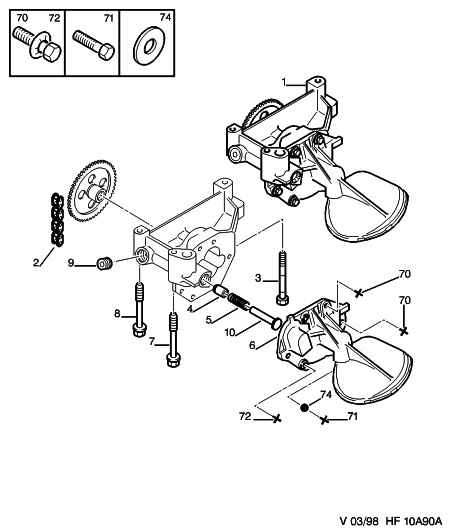 WONGA 1001 68 - ENGINE OIL PUMP furqanavto.az