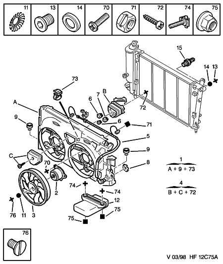 CITROËN/PEUGEOT 1253 29 - Fen, radiator furqanavto.az