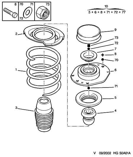 HERZOG GERMANY 50 0235 - FRONT SUSPENSION SPRING furqanavto.az