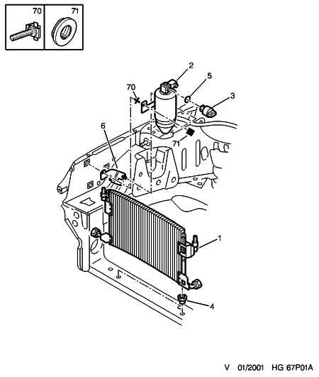 CITROËN 6455.R0 - Kondenser, kondisioner furqanavto.az