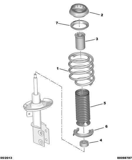 Vauxhall 96 787 825 80 - SHOCK-ABSORBER ROD PROTECTOR furqanavto.az