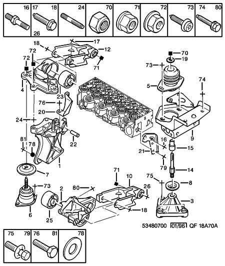 CITROËN 1807-A5 - Tutacaq, mühərrik montajı furqanavto.az