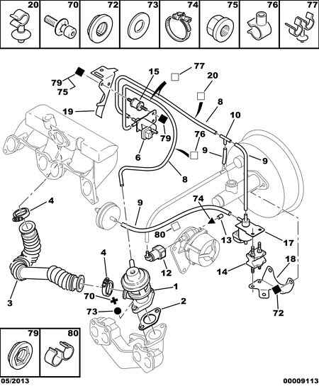 PEUGEOT 1628 7T - EGR Valf furqanavto.az