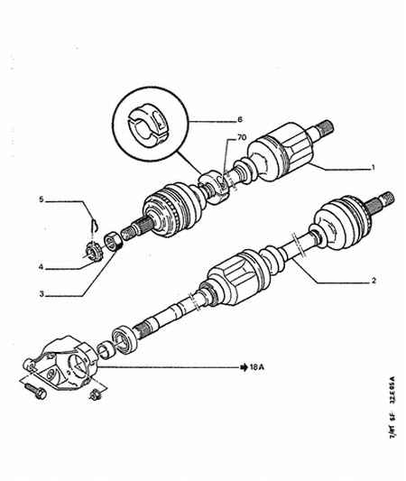 CITROËN/PEUGEOT 3272 N0 - Sürücü mili furqanavto.az