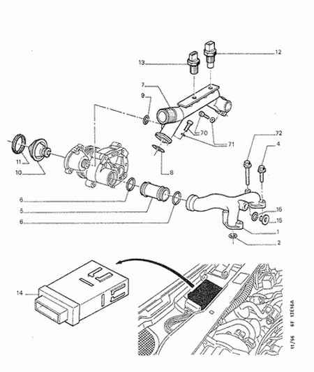 CITROËN/PEUGEOT 1338 18 - Termostat, soyuducu furqanavto.az