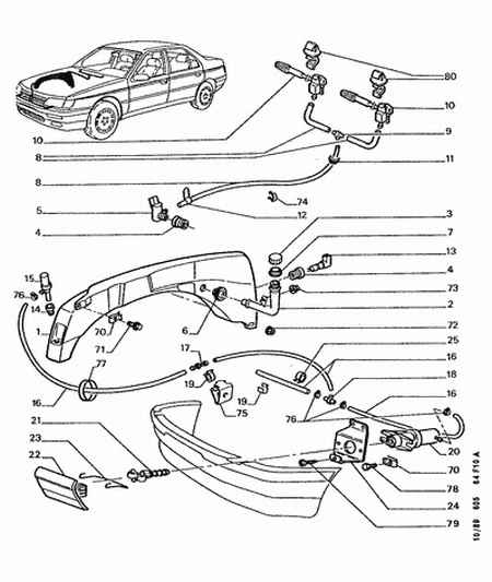 PEUGEOT 6434 45 - Su nasosu, pəncərələrin təmizlənməsi furqanavto.az