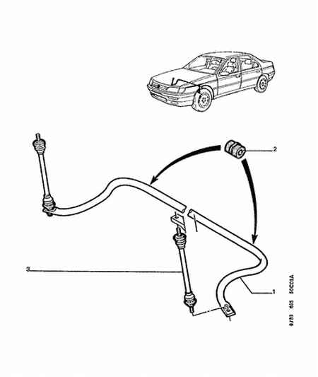 CITROËN 5087 49 - Çubuq / Strut, stabilizator furqanavto.az