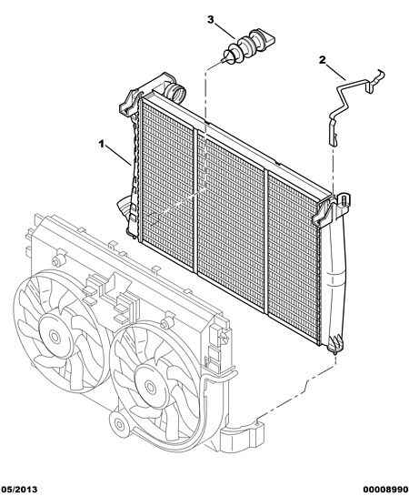 PEUGEOT 1301.Z6 - Radiator, mühərrikin soyudulması furqanavto.az