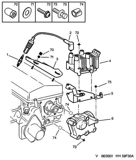 VANLEO 5971 41 - IGNITION COIL FIXING BRACKET furqanavto.az