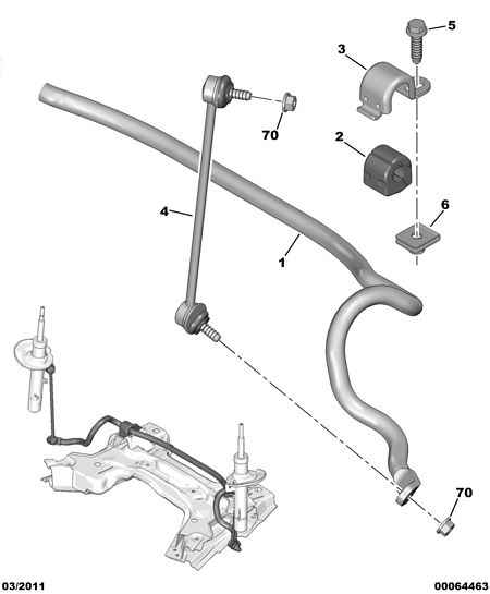 DS 5094 C2 - Dəstək kol, stabilizator furqanavto.az