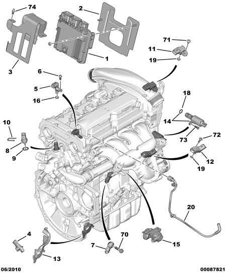 DS 1338.F3 - Sensor, soyuducu suyun temperaturu furqanavto.az