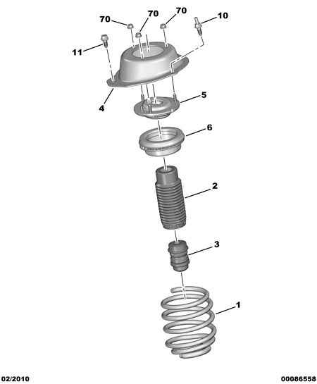 CITROËN 5035.62 - Üst Strut Montajı furqanavto.az