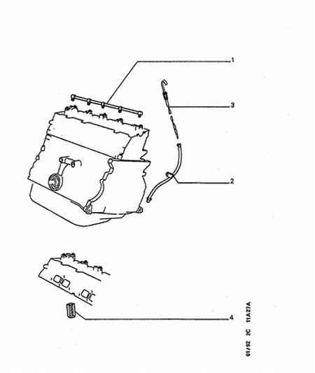 PEUGEOT 1171 52 - ENGINE OIL GAUGE GUIDE furqanavto.az