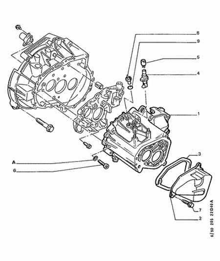 FRIMATEC 2207 90 - MANUAL GEAR-BOX COVER furqanavto.az