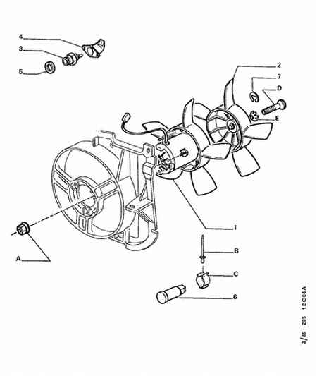 Talbot 1264-16 - Temperatur açarı, radiator/kondisioner ventilyatoru furqanavto.az