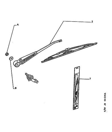 PEUGEOT 6426 S3 - WINDSCREEN WIPER BLADE furqanavto.az