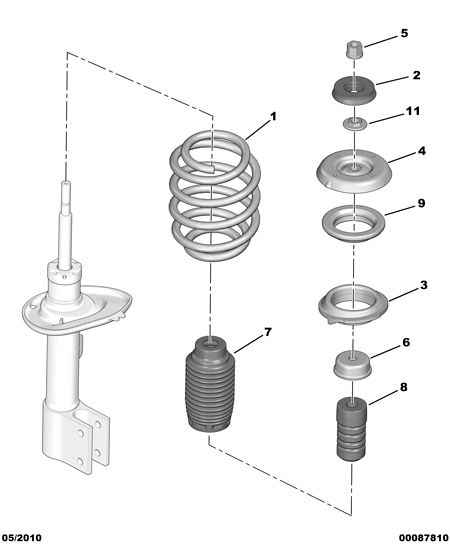 DS 98 047 763 80 - Üst Strut Montajı furqanavto.az