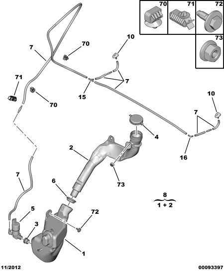 PEUGEOT 6434 E1 - COOLANT FILLER PIPE SEAL furqanavto.az