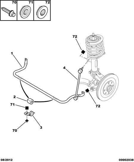 CITROËN 5087 59 - Çubuq / Strut, stabilizator furqanavto.az