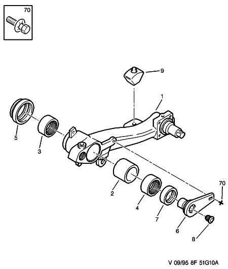 NATIONAL 5131 64 - REAR SUSPENSION FLEXIBLE JOINT furqanavto.az