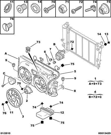 CITROËN/PEUGEOT 1253 33 - Fen, radiator furqanavto.az