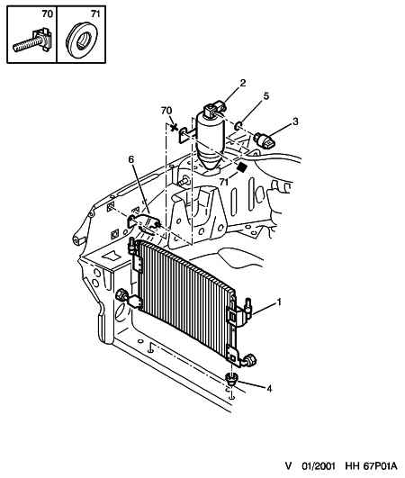 PEUGEOT 6455.Q9 - Kondenser, kondisioner furqanavto.az