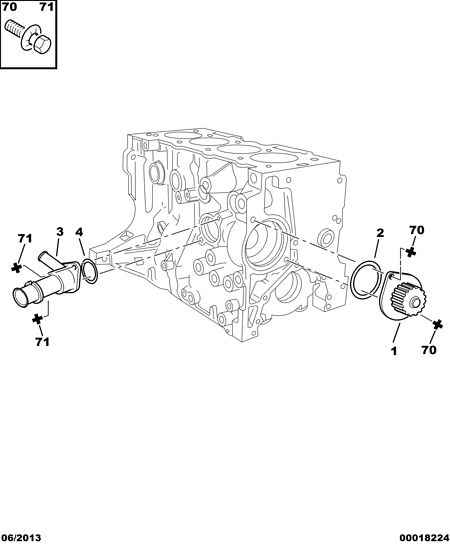 CITROËN 1206.98 - Conta, suqəbuledici manifold furqanavto.az