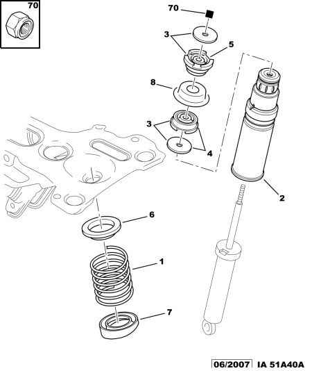 CITROËN/PEUGEOT 5161 20 - Üst Strut Montajı furqanavto.az