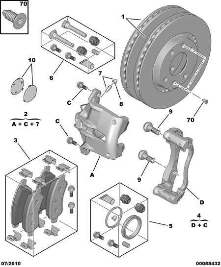 Opel 4246 W8 - 2 FRONT DISKS KIT, VENTILATED furqanavto.az