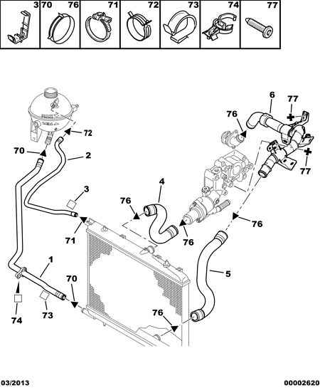 PEUGEOT 1343.EL - Radiator şlanqı www.furqanavto.az